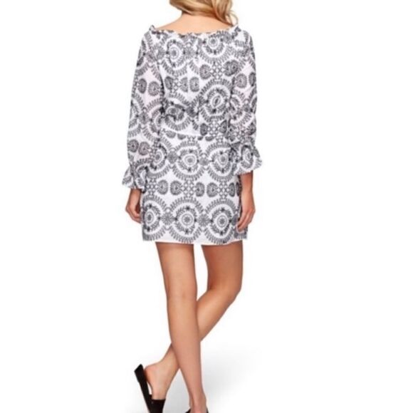 Sam Edelman Embroidered Shift Dress Size 6 - Picture 11 of 12